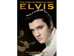 Elvis Календарь 2016 ИНОСТРАННЫЕ ПЕРЕКИДНЫЕ КАЛЕНДАРИ 2016, Elvis CALENDAR 2016