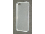 Защитная крышка силиконовая iPhone 5/5S, прозрачная