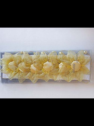 Арт. 535595. Декоративная нить "Цветы"