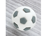 Футбольный мяч - т.серый