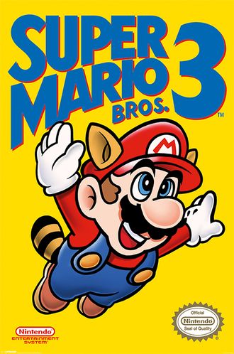 Постер Maxi Pyramid: Nintendo: Super Mario Bros. 3 (NES Cover)