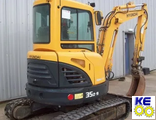 71MH-12290 Стекло правое верхнее заднее закаленное HYUNDAI R35Z-9