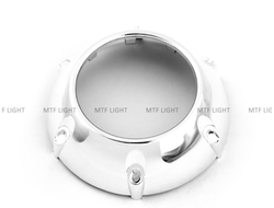 Маски MTF Light №106 для Bi-LED линз 3&quot;, хром, компл. 2шт.  MK106C
