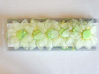 Арт. 535595. Декоративная нить "Цветы"