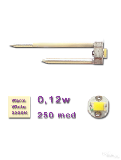 Светодиод PixLED для панелей PixBOARD, белый тёплый (3000К), 0,12W (250mcd)
