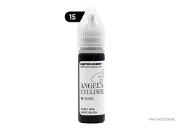 Angel's Pigments Rennee - Приглушенно-черный для татуажа век от Defenderr
