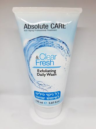 Absolute care Clear&Fresh exfoliating daily wash 150ml