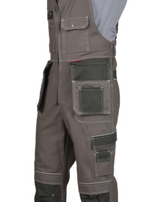 Костюм "СИРИУС-Токио" куртка, п/к т. песочный с хаки 100%х/б пл. 265 г/кв.м