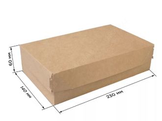 Коробка подарочная ECO CAKE 1900, 23*14*6 см