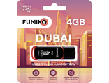 Флешка FUMIKO DUBAI 4GB Black USB 2.0