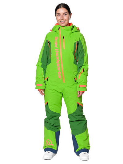 Женский комбинезон SNOW Headquarter B-8915 салатовый