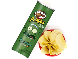 Pringles Pickle Rick Special Edition 158g (14 шт)