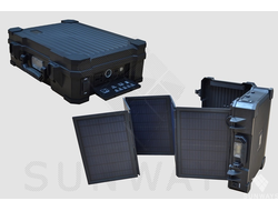Портативная солнечная электростанция Sunways Power Box 50 (50 Вт, 5/12/220 В)