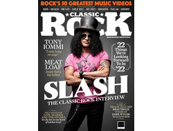 Classic Rock Magazine January 2022 Slash Cover, Иностранные журналы в Москве, Intpressshop