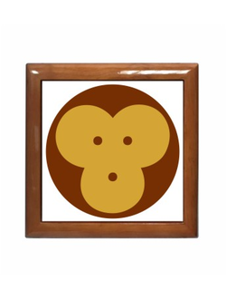 Шкатулка талисман обезьяна №14
