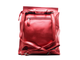 Кожаный женский рюкзак-трансформер Elegant перламутрово-красный
