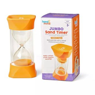 93068 Развивающая игрушка &quot;Песочные часы. 5 минут&quot; (Гигантский таймер, оранжевый)