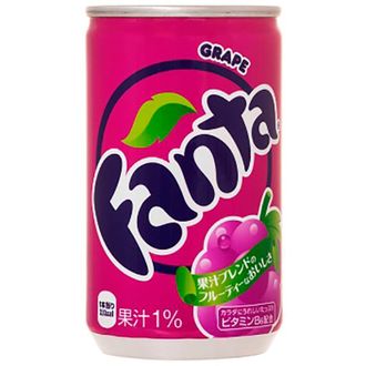 Газированный напиток Fanta Grape 160мл.