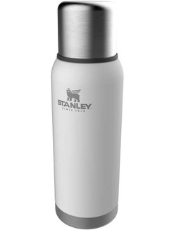 Термос STANLEY Adventure Bottle, 1л, белый