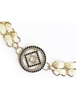 "Стамбул", подхваты для штор металлические со стразами