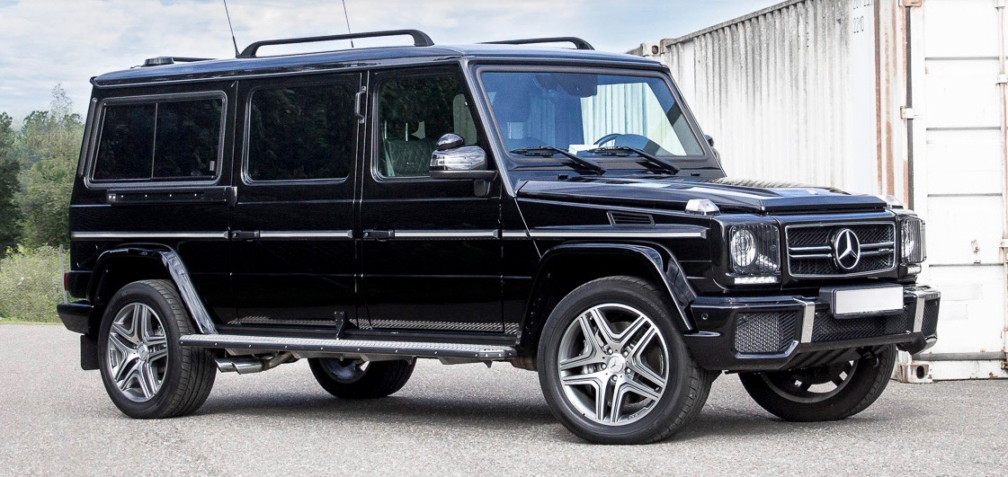 Luxury class stretched and discreetly armored SUV &quot;ARGO&quot; based on Mercedes-Benz G500/G63 AMG W463 in VPAM VR9, 2022YP.