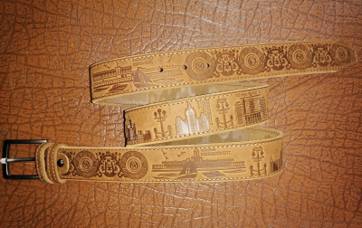 Ремень "Семь сестер Москвы"