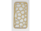 Защитная крышка силиконовая iPhone 7 (арт. 24054), золотистая