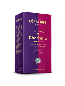 Кофе молотый Löfbergs Kharisma (Харизма), молотый, 500г