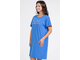 Ночная сорочка-туника арт. 5200 (Цвет синий) Размеры 54-68