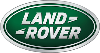 Штатная подсветка дверей с логотипом LAND ROVER