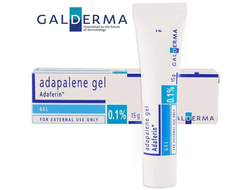 купить Adapalene (Дифферин) gel 0.1% 15 гр.  Galderma