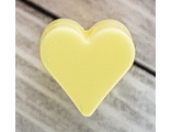 Сердечко мини - крем.желтый