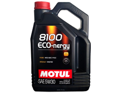 Масло моторное MOTUL 8100 Eco-nergy 5W-30 синтетическое 4 л.