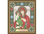 Троеручица Образ Пресвятой Богородицы AT-5021 (алмазная мозаика) mi
