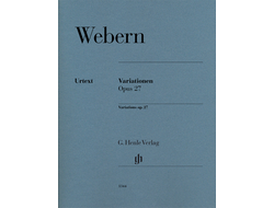 Webern, Anton Variations op. 27