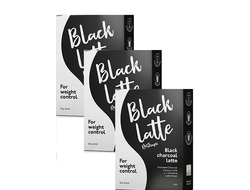 Black Latte dry drink (3 pieces).