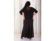 Нарядная длинная юбка БОЛЬШОГО размера Арт. 021301 (Цвет черный) Размеры 52-80