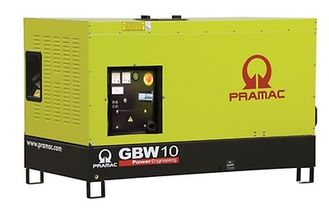 Дизельная стационарная электростанция Pramac GBW10Y 1 фаза