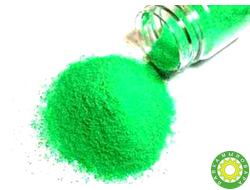 Полиэтиленовые микрогранулы (скраб) - Зеленый 10 гр.