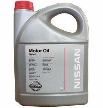 Nissan Motor Oil SAE 5W40 5л (EU)