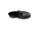 Туфли женские на шнуровке черные иск. кожа
