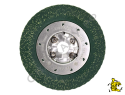 Щетка для УШМ дисковая Osborn 150х5х22мм латунированная стальная гофр.проволока BS0.38