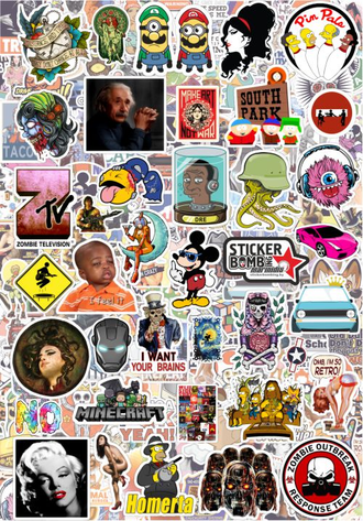 СтикерБук №7- Sticker Bombing Album №7