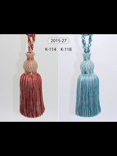 Арт. 2015-27 NEW. Небольшая кисть для портьер мелким оптом, 66 см