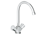 Смеситель для мойки, GROHE Costa L, двухрычажный, хром 31831001