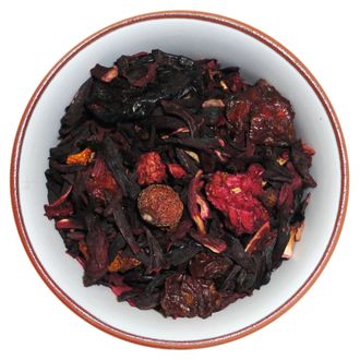 Фруктово-ягодный чай с добавлением гибискуса &quot;Фруктовый сад&quot;