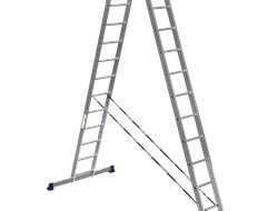 Алюминиевая двухсекционная универсальная лестница