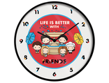 Часы Friends (Life Is Better With Friends - Chibi