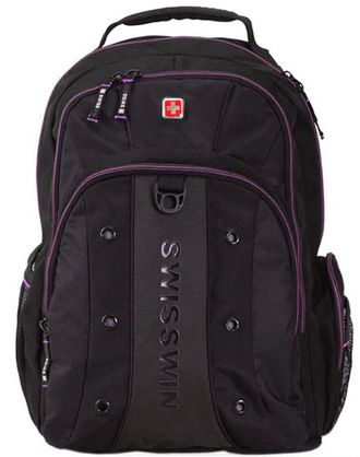 Рюкзак SWISSWIN SW BC007 Black / Чёрный - 2