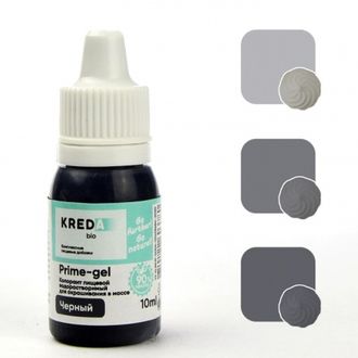 Краситель водорастворимый KREDA, Prime-gel 10 г, Черный